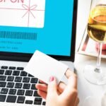 Modern online shopper using verified coupon codes and discount deals while shopping online to save money on purchases