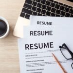 Professional job seeker using My Perfect Resume AI Resume Builder to create a modern resume with coupon code savings for career growth